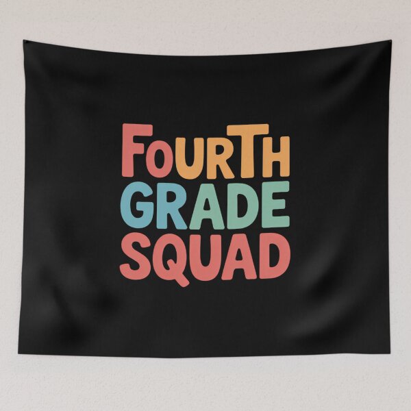 Item preview, Fourth Grade Squad 4th Teacher Crew Back to School Team designed and sold by IdunayaStore.