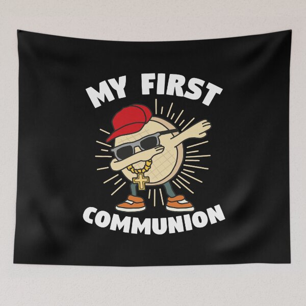 Item preview, My First Communion Dabbing Christian designed and sold by NQArtist.