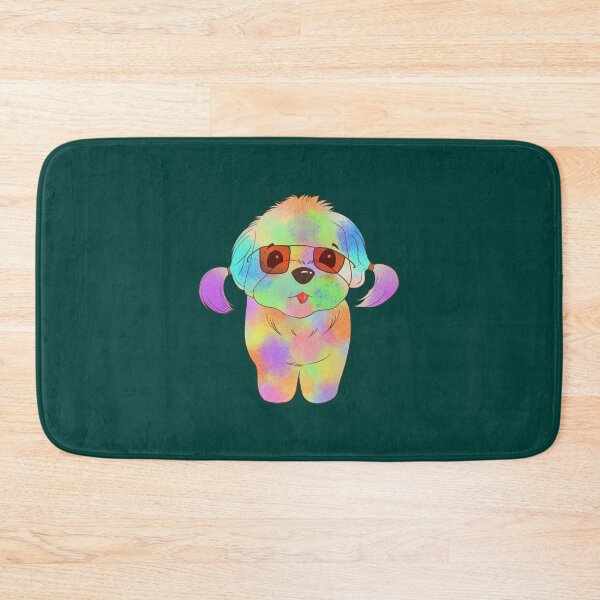 Item preview, Cute rainbow dog designed and sold by unikusa.