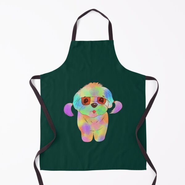 Item preview, Cute rainbow dog designed and sold by unikusa.