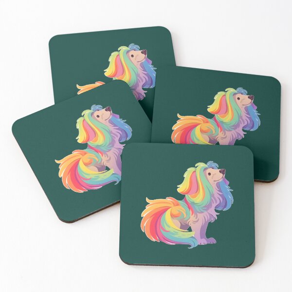 Item preview, Cutelovely rainbow dog designed and sold by unikusa.