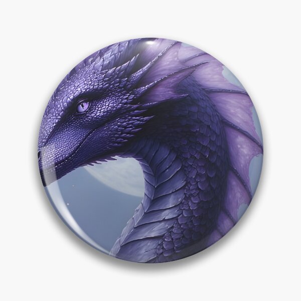 Item preview, Violet Moon Dragon: Creativity designed and sold by Noctyra Designs.