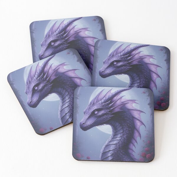 Item preview, Violet Moon Dragon: Creativity designed and sold by Noctyra Designs.
