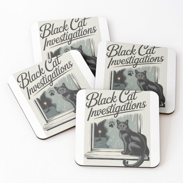 Item preview, Black Cat Investigations designed and sold by halibutgoatramb.