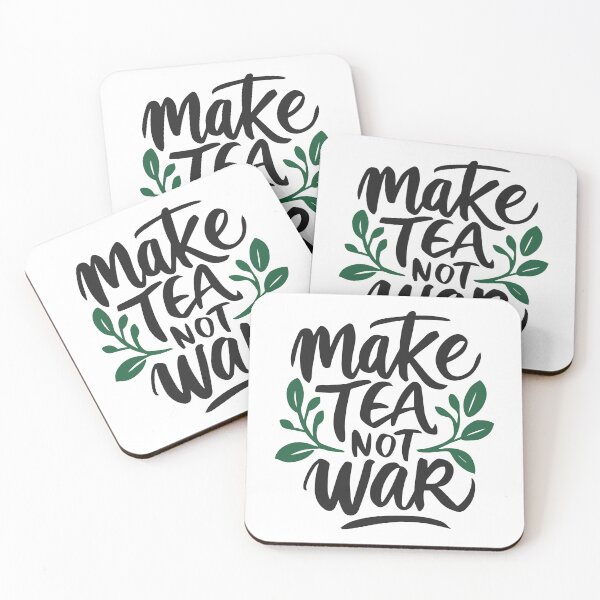Item preview, Make tea not war designed and sold by voidembers.
