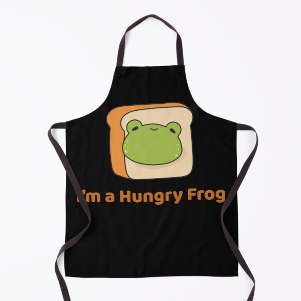 Item preview, I’m a Hungry Frog – Cute Cartoon Frog for Stickers, Tees, and Posters designed and sold by AkithSelling.