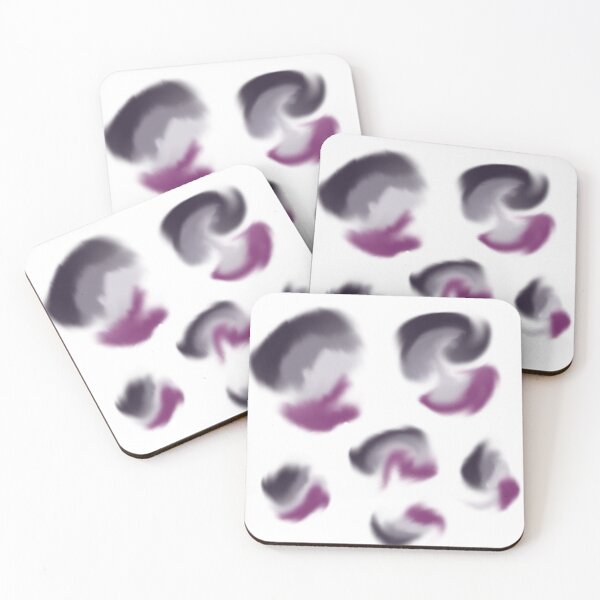 Item preview, 3 Shades Of Grey and Purple splats designed and sold by Kawaiicinnamon.
