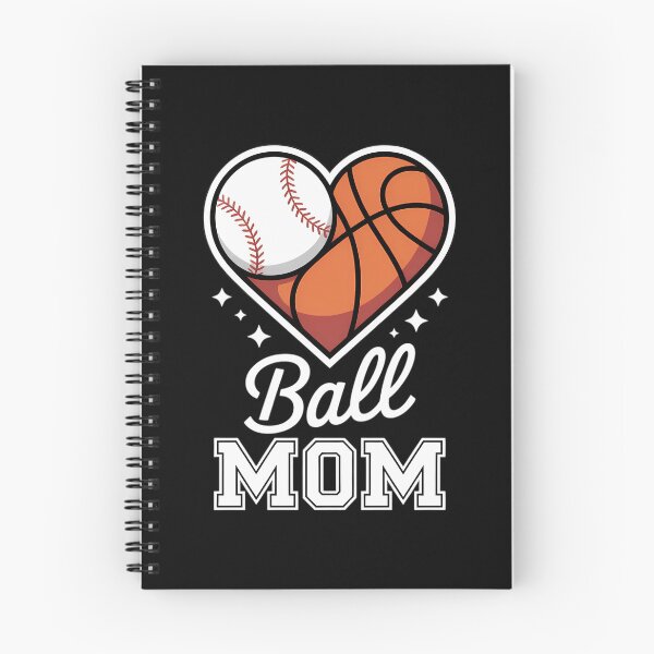 Item preview, Ball Mom Baseball Football Basketball Heart Mothers Day designed and sold by IdunayaStore.