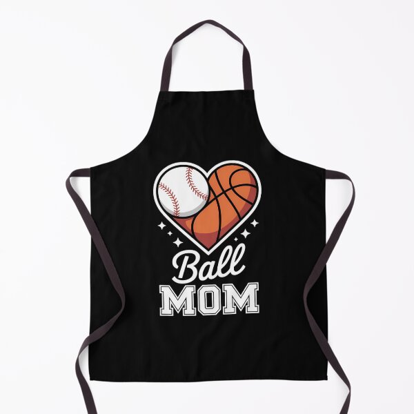 Item preview, Ball Mom Baseball Football Basketball Heart Mothers Day designed and sold by IdunayaStore.