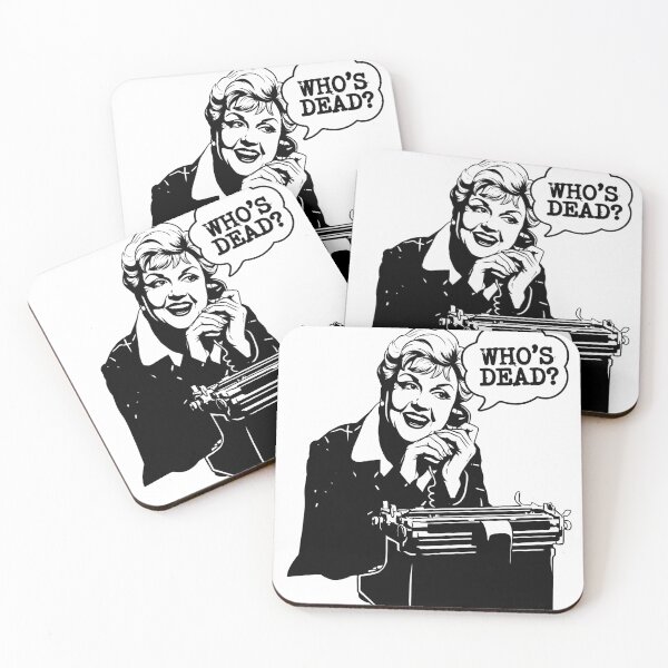 Item preview, Jessica Fletcher Murder She Wrote - Whos Dead Typewriter Art designed and sold by Coldink.