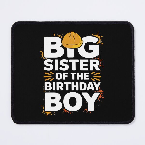 Item preview, Big Sister of the Birthday Boy Construction Birthday Party  designed and sold by DigitaldeligArt.