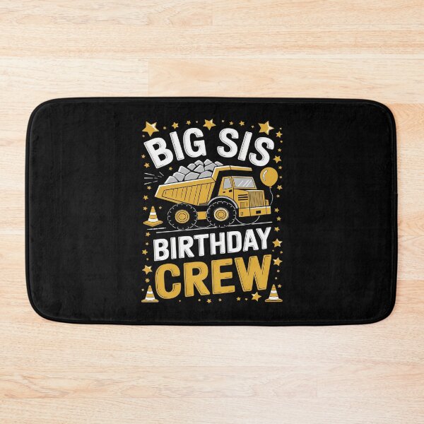 Item preview, Big Sister Birthday Crew Matching Construction B-day Boy  designed and sold by MarkLeedsArt.