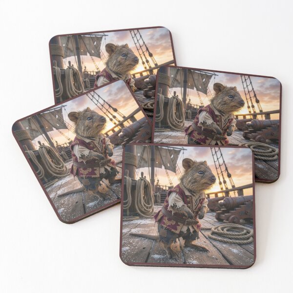 Item preview, Quokka Pirate Might Be a Lily-Livered Landlubber designed and sold by Tridentulus.