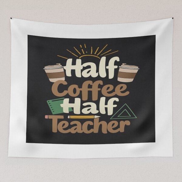 Item preview, Coffee Fueled Teacher Design – Funny Back to School Gift for Educators, Tutors & Classroom Heroes designed and sold by Bright Nest Studio.