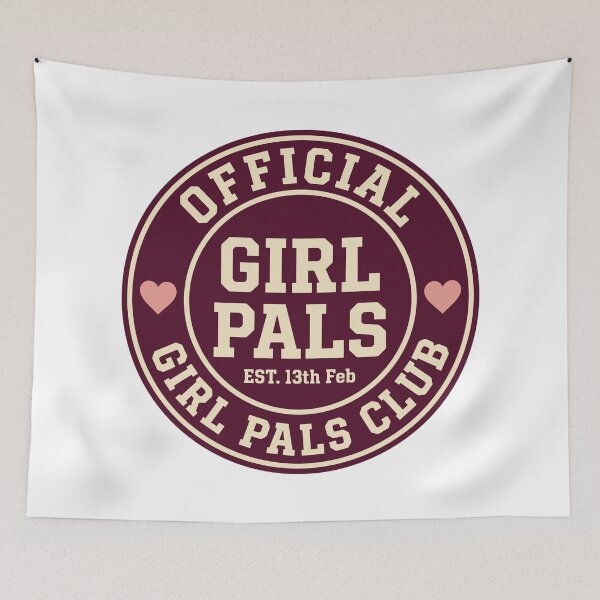 Item preview, Official Girl Pals Club – Galentine’s Day Best Friends designed and sold by JPees.