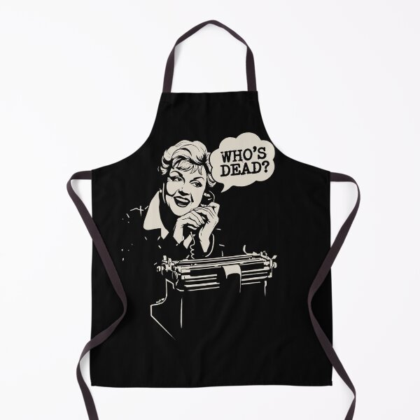 Item preview, Jessica Fletcher Murder She Wrote - Whos Dead Typewriter Art BLACK designed and sold by Coldink.
