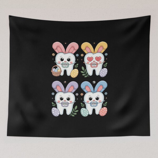 Item preview, Dental Squad Easter Day Tooth Dental Assistant Dentist designed and sold by FaithAbbott.