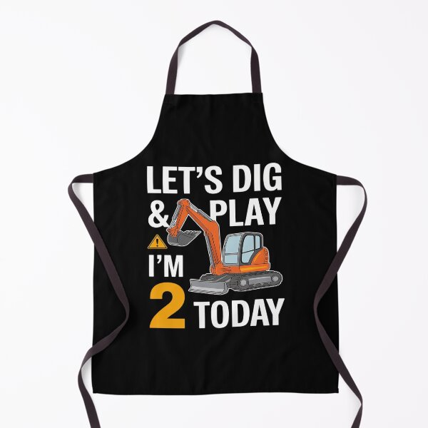 Item preview, Birthday Boy 2 Construction 2nd Birthday Excavator Birthday 1 designed and sold by MarkLeedsArt.