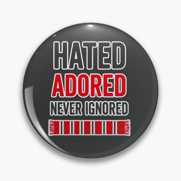 Item preview, Hated Adored Never Ignored MAN UTD RED DEVILS designed and sold by Red-since-1892.