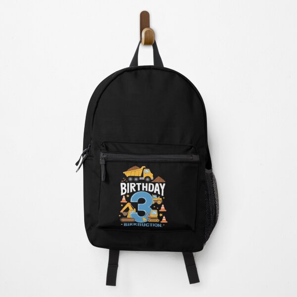 Item preview, Birthday Boy 3 3rd Construction Birthday Party Excavator Kid  designed and sold by DigitaldeligArt.