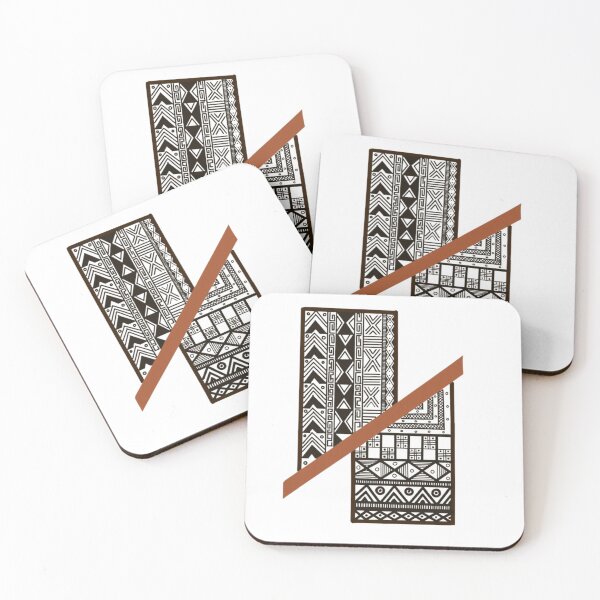 Item preview, Crosscut traditional African mudcloth pattern designed and sold by Patterns-com.