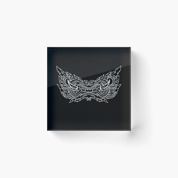 Item preview, Ravana Thai Giant Mask Demon Guardian Traditional Art designed and sold by Ez-Trader-101.