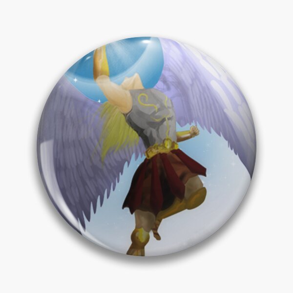 Item preview, Angel on Blue  designed and sold by Digital Attic 95.
