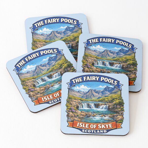 Item preview, The Fairy Pools, Isle of Skye, Scotland designed and sold by Myra365Art.