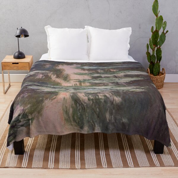 Item preview, Water lilies with weeping willows designed and sold by SharonTheFirst.