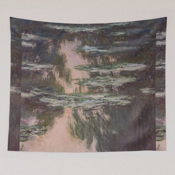 Item preview, Water lilies with weeping willows designed and sold by SharonTheFirst.