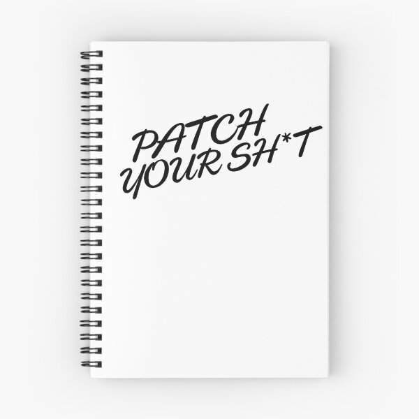 Item preview, Patch Your Sh*t (Fancy) designed and sold by Grant Sewell.