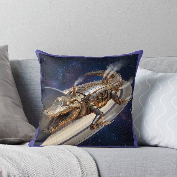 Item preview, Steampunk Art Nouveau Alligator Spaceship designed and sold by Tridentulus.