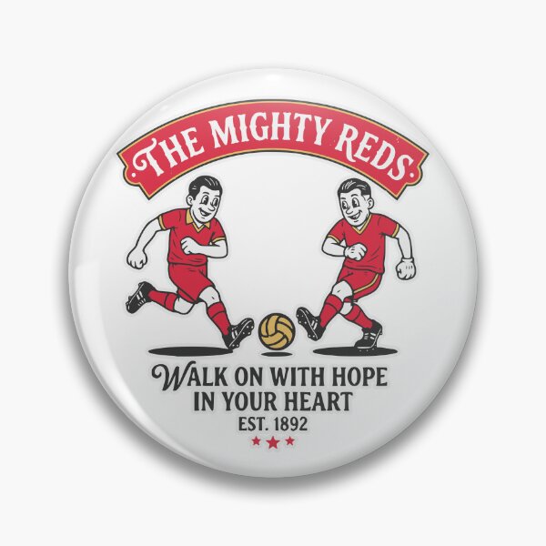 Item preview, The Mighty Reds Walk On with hope in your heart LFC designed and sold by Red-since-1892.