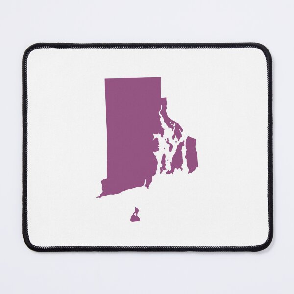 Item preview, Rhode Island Map Silhouette – Minimal Purple designed and sold by Paper Drip.