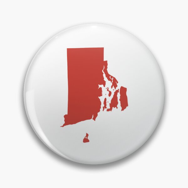 Item preview, Rhode Island Map Silhouette – Minimal Maroon designed and sold by Paper Drip.