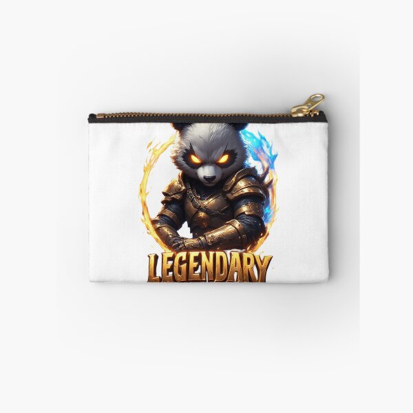 Item preview, Legendary Armored Panda with Elemental Flames designed and sold by newvisionart191.
