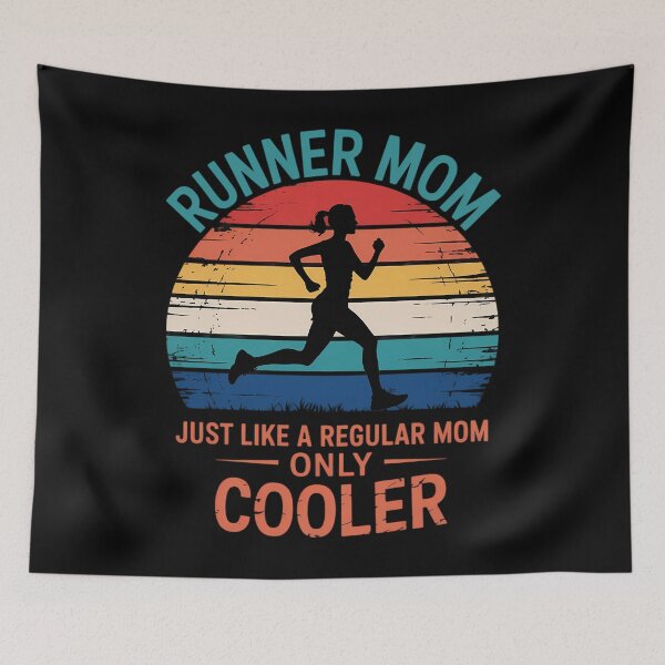 Item preview, Womens Runner Mom Funny Marathon Running Jogging Mother's Day designed and sold by CruelShadesSt.