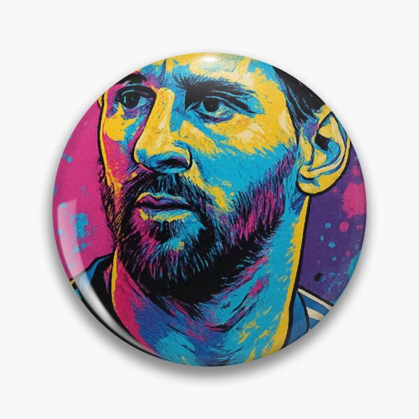 Item preview, Messi Pop Art Portrait designed and sold by nguyenphuongs.