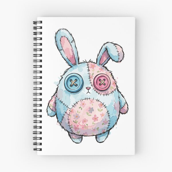 Item preview, Patchwork Animal: Button-Eyed Bunny designed and sold by bapupa.