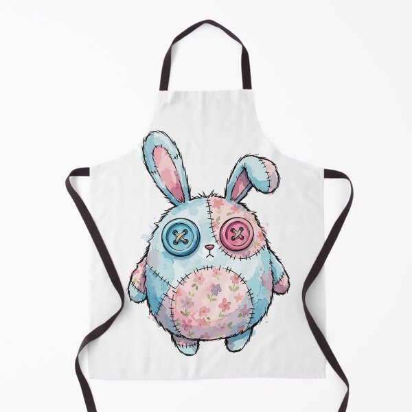 Item preview, Patchwork Animal: Button-Eyed Bunny designed and sold by bapupa.