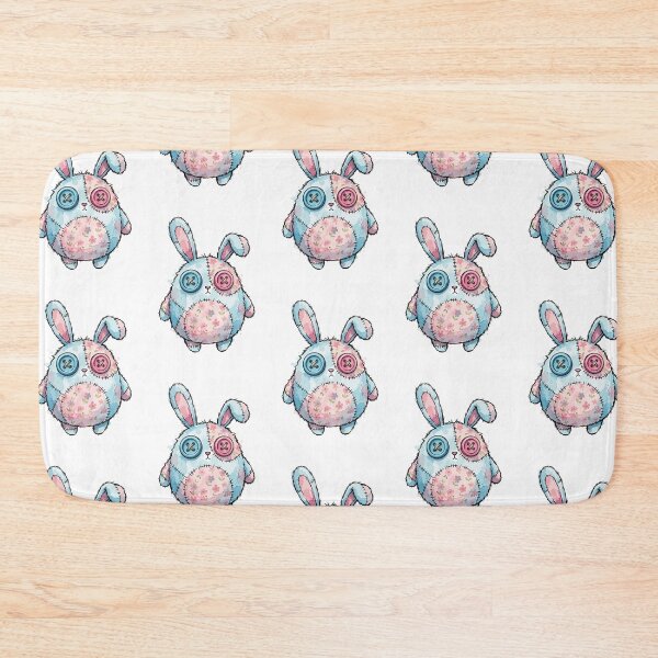 Item preview, Patchwork Animal: Button-Eyed Bunny designed and sold by bapupa.