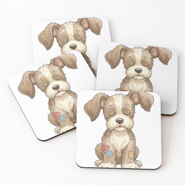 Item preview, Patchwork Animal: Button-Nose Pup designed and sold by bapupa.