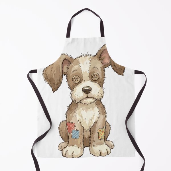 Item preview, Patchwork Animal: Button-Nose Pup designed and sold by bapupa.