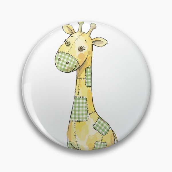 Item preview, Patchwork Animal: Gingham Giraffe designed and sold by bapupa.