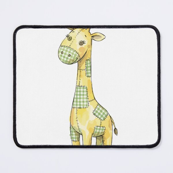 Item preview, Patchwork Animal: Gingham Giraffe designed and sold by bapupa.