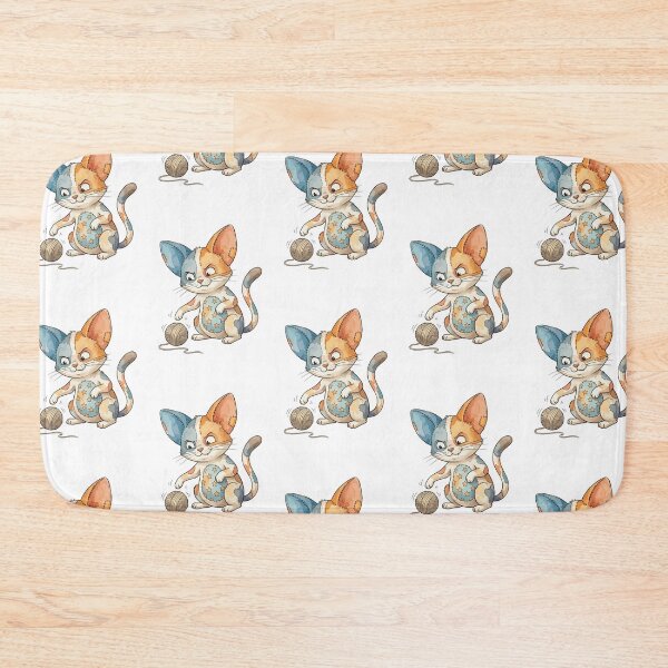 Item preview, Patchwork Animal: Patch-Kitty Pouncer designed and sold by bapupa.