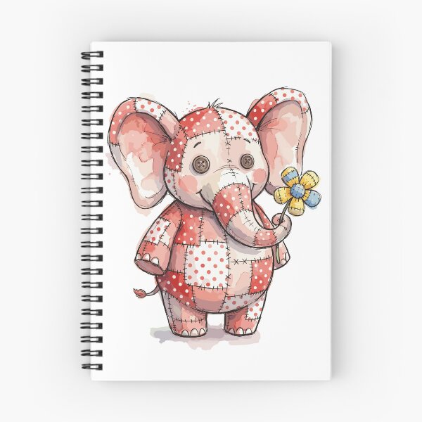 Item preview, Patchwork Animal: Polka Dot Elephant designed and sold by bapupa.