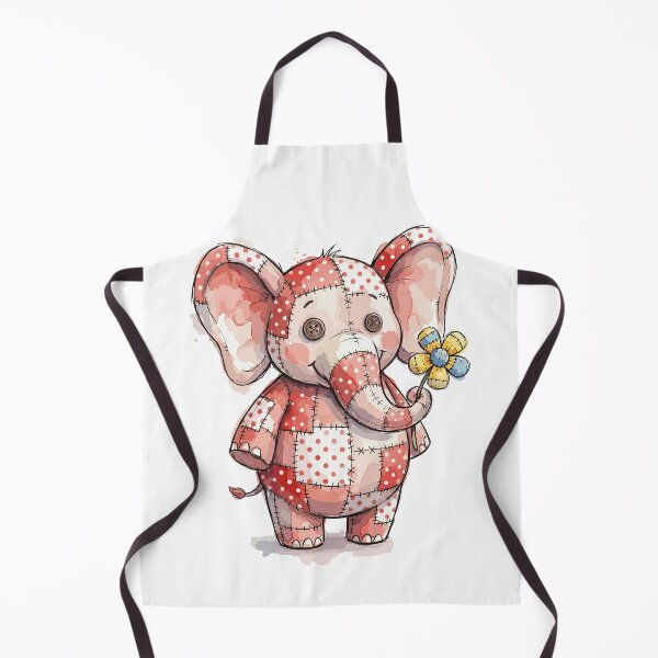 Item preview, Patchwork Animal: Polka Dot Elephant designed and sold by bapupa.
