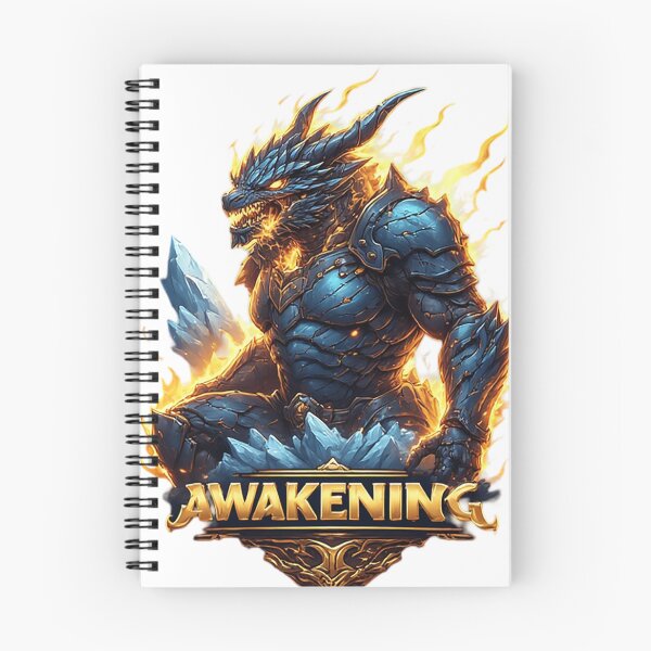 Item preview, Armored Dragon Warrior Amidst Eternal Awakening designed and sold by newvisionart191.