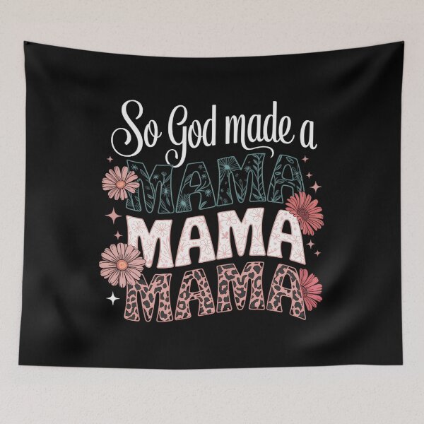 Item preview, So God Made A Mama Floral Leopard Happy Mothers Day designed and sold by CruelShadesSt.